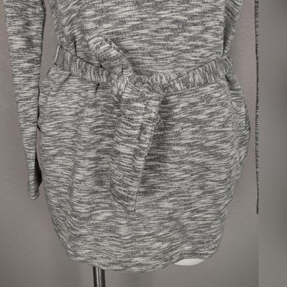 J Crew Mercantile Marled Heather Belted Sweatshirt Size XS - Picture 12 of 13